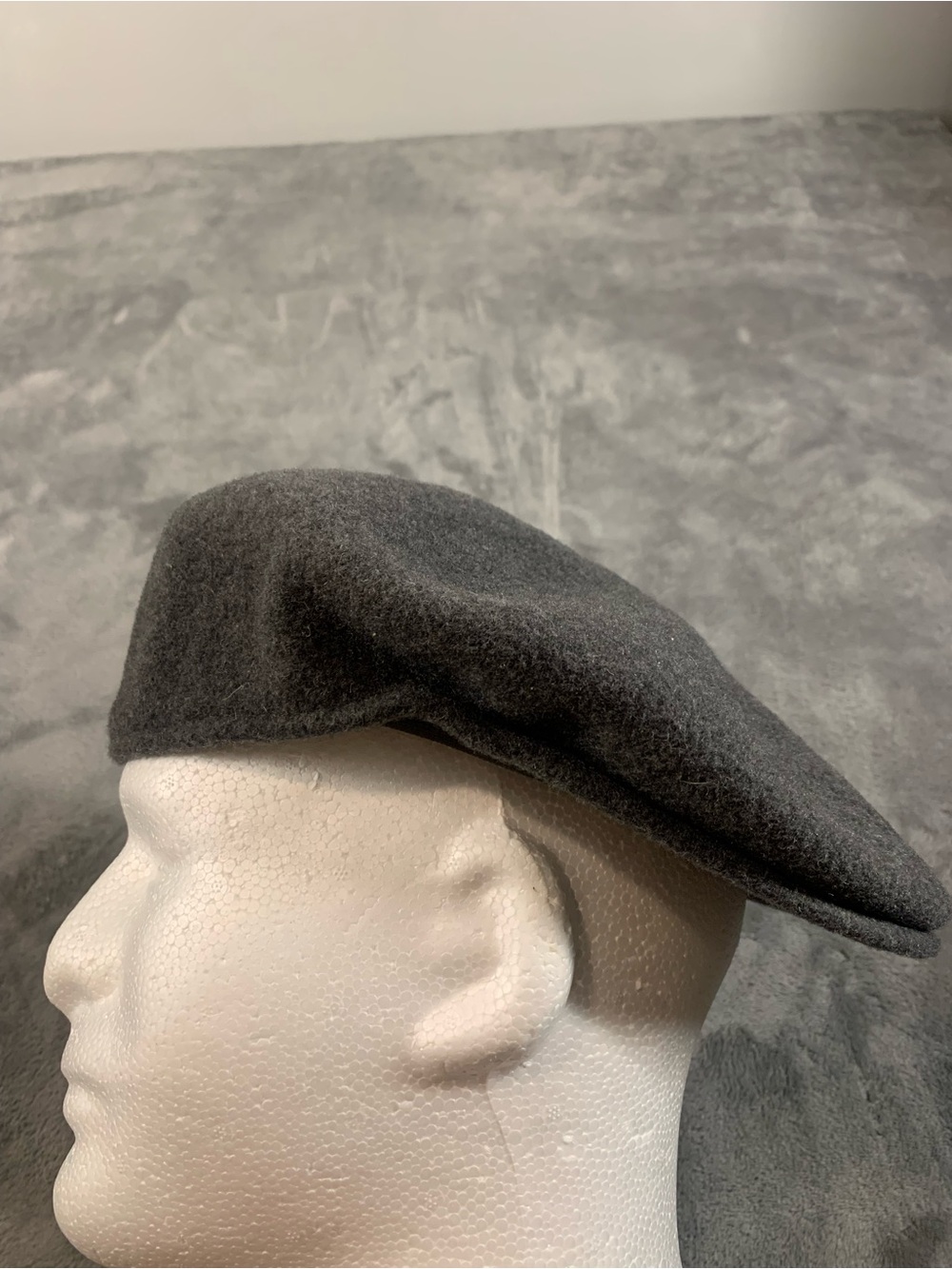 Kangol Wool Dillon Hat Cap Gray Flat Cabbie Driving Newsboy Men Size L